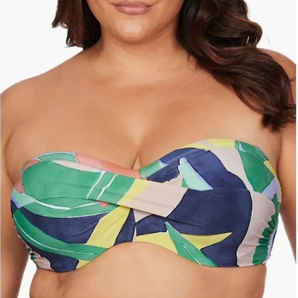 Artesands Lav Botticelli Bikini Top NWT - Picture 2 of 11